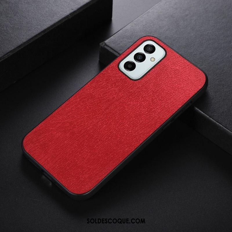 Coque Samsung Galaxy M23 5G Simili Cuir Effet Bois