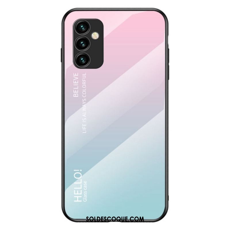 Coque Samsung Galaxy M23 5G Verre Trempé Hello