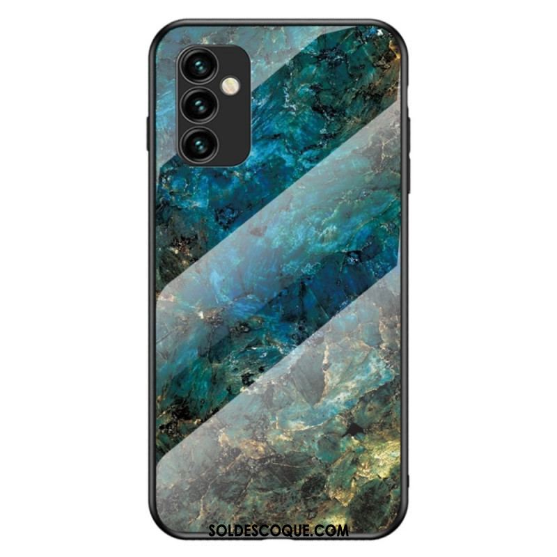 Coque Samsung Galaxy M23 5G Verre Trempé Marble Colors