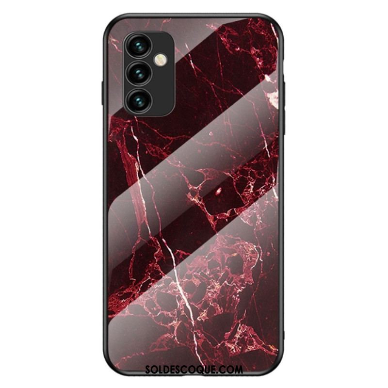 Coque Samsung Galaxy M23 5G Verre Trempé Marble Colors