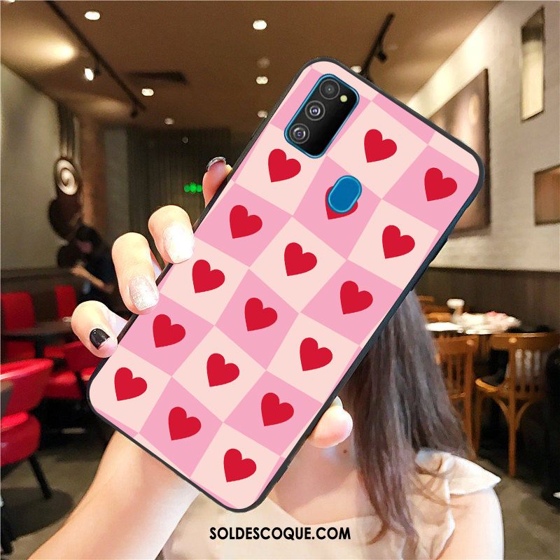 Coque Samsung Galaxy M30s Créatif Protection Amoureux Dessin Animé Tout Compris Pas Cher