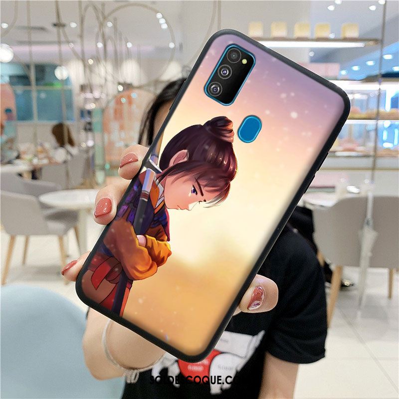 Coque Samsung Galaxy M30s Dessin Animé Fluide Doux Étui Tendance Protection En Vente