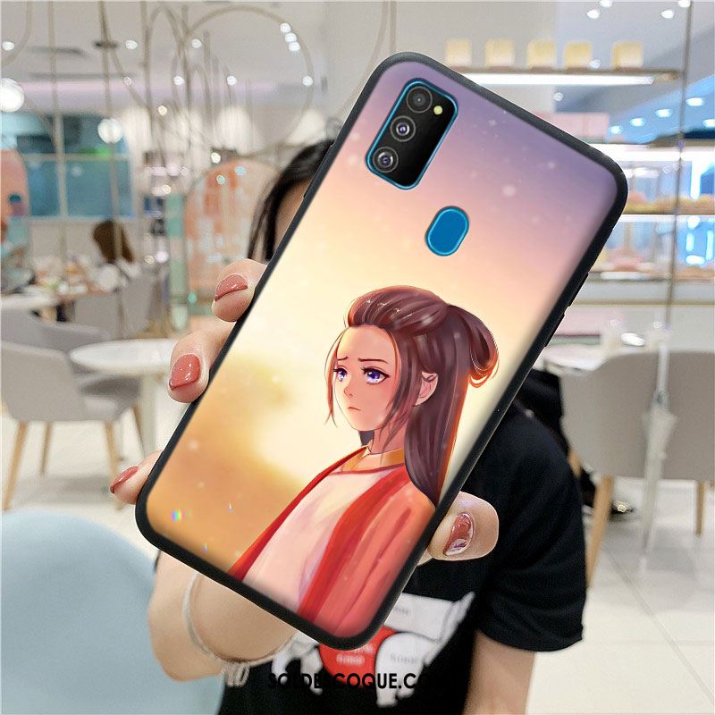 Coque Samsung Galaxy M30s Dessin Animé Fluide Doux Étui Tendance Protection En Vente