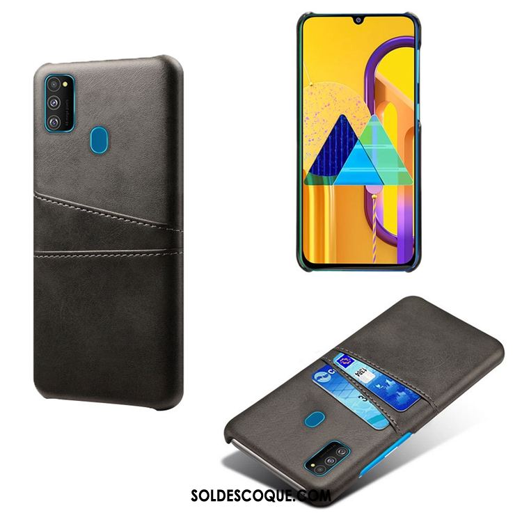 Coque Samsung Galaxy M30s Kaki Carte Téléphone Portable Étoile Cuir En Ligne