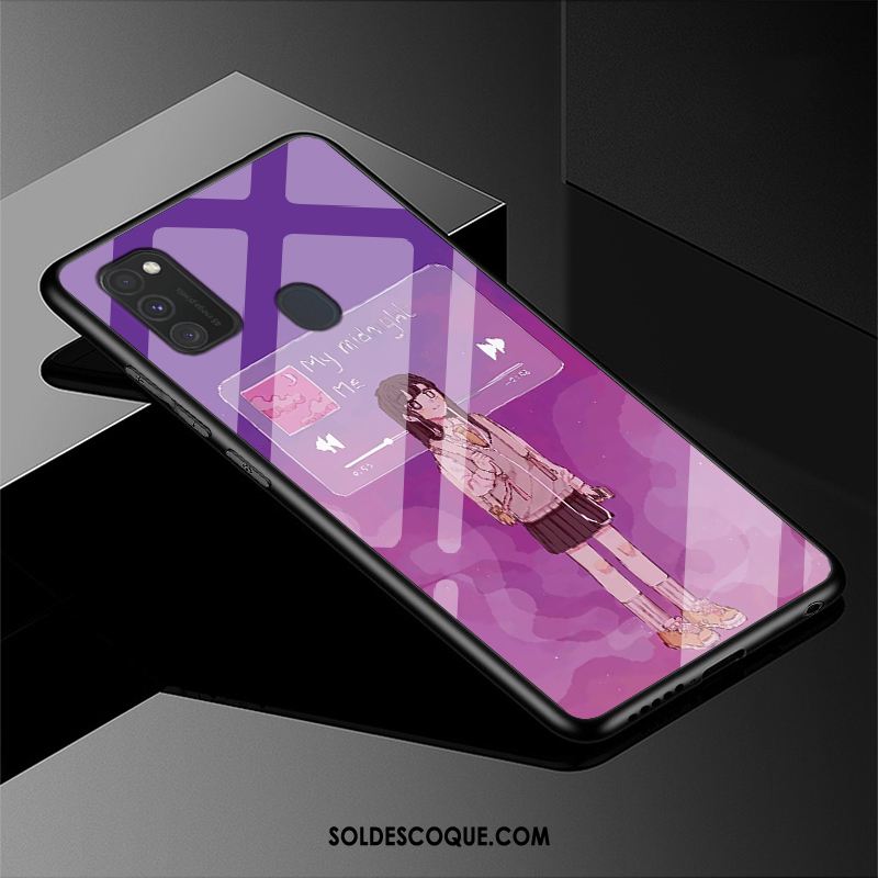 Coque Samsung Galaxy M30s Nouveau Verre Étui Europe Simple Soldes