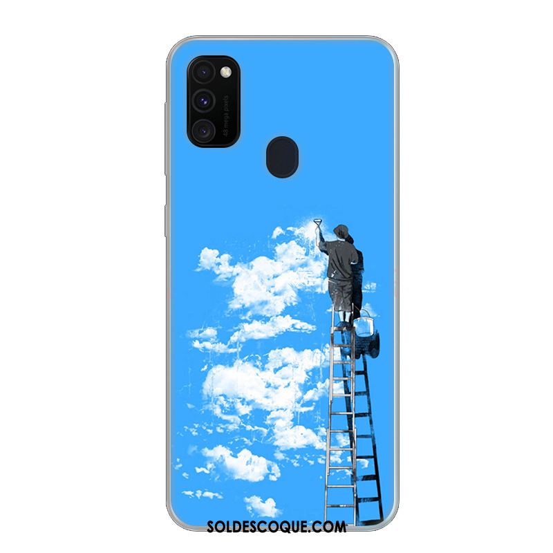 Coque Samsung Galaxy M30s Personnalisé Tendance Frais Étoile Petit Soldes