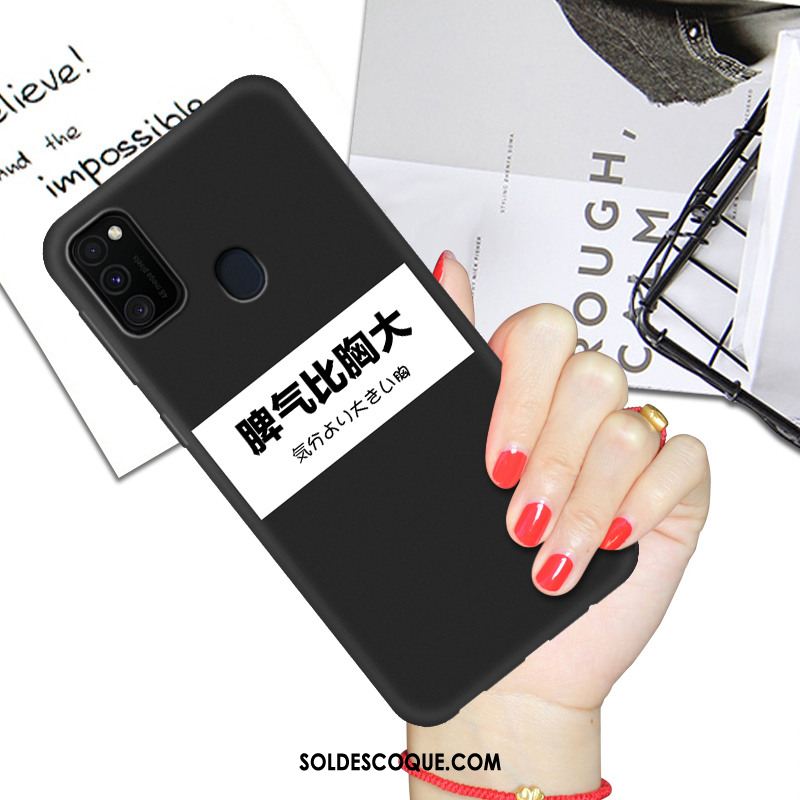 Coque Samsung Galaxy M30s Protection Amoureux Incassable Téléphone Portable Noir Soldes