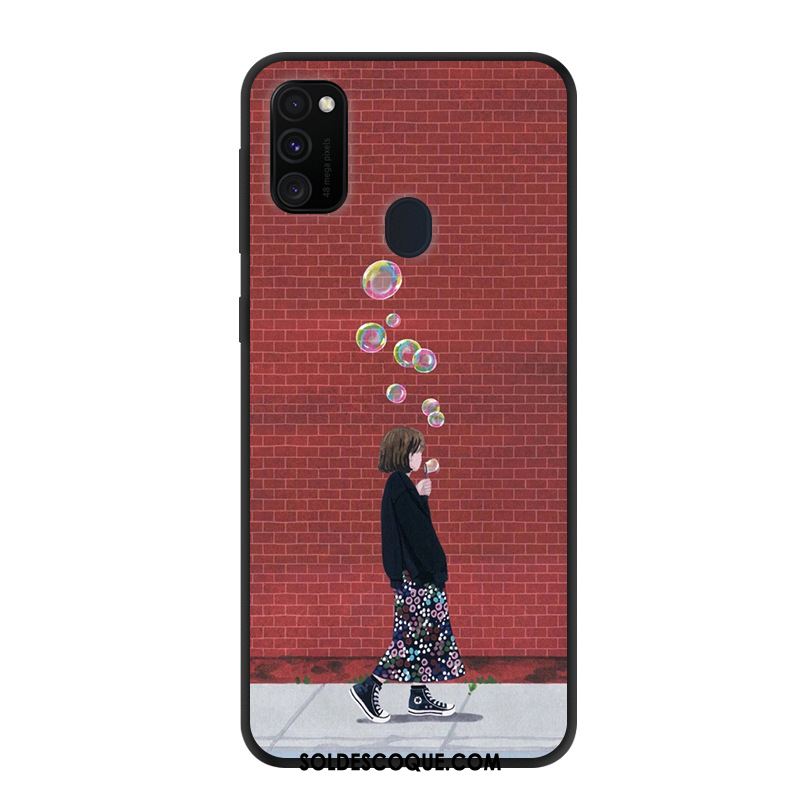 Coque Samsung Galaxy M30s Tendance Étui Simple Personnalisé Téléphone Portable Pas Cher