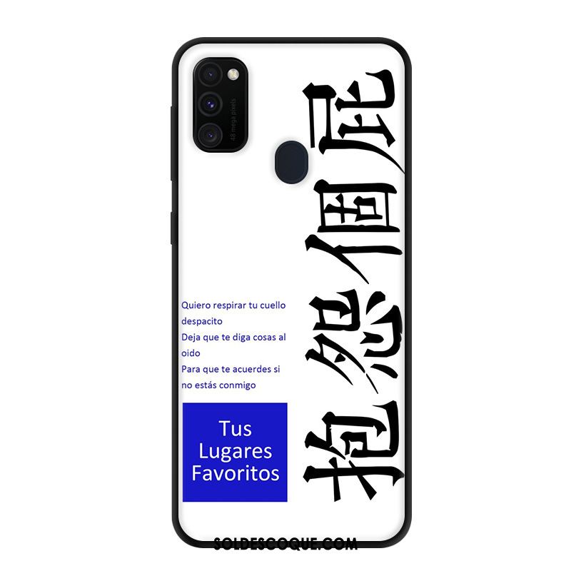 Coque Samsung Galaxy M30s Étoile Gris Personnalisé Créatif Protection Soldes