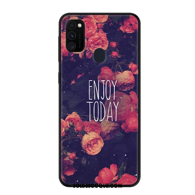 Coque Samsung Galaxy M30s Étoile Gris Personnalisé Créatif Protection Soldes