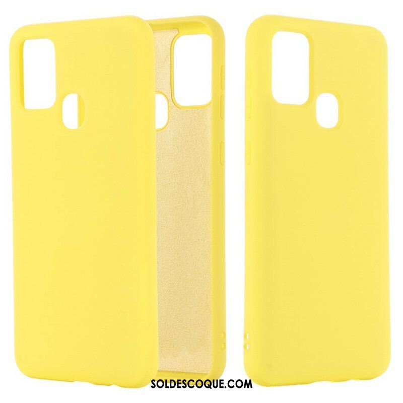 Coque Samsung Galaxy M31 Liquide Silicone