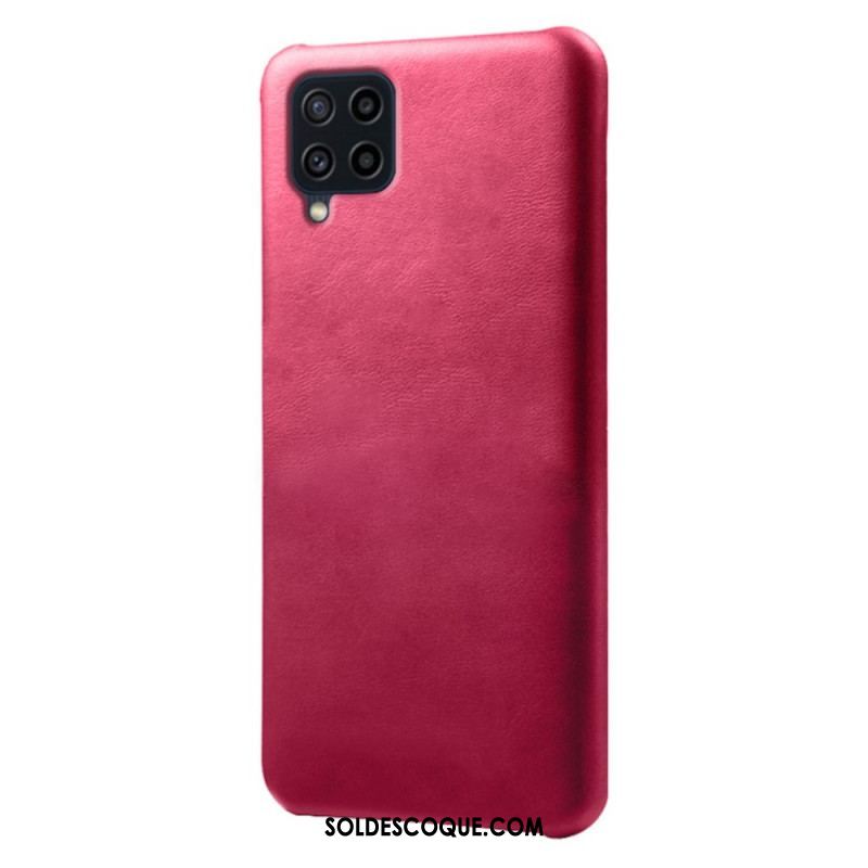 Coque Samsung Galaxy M32 Effet Cuir KSQ