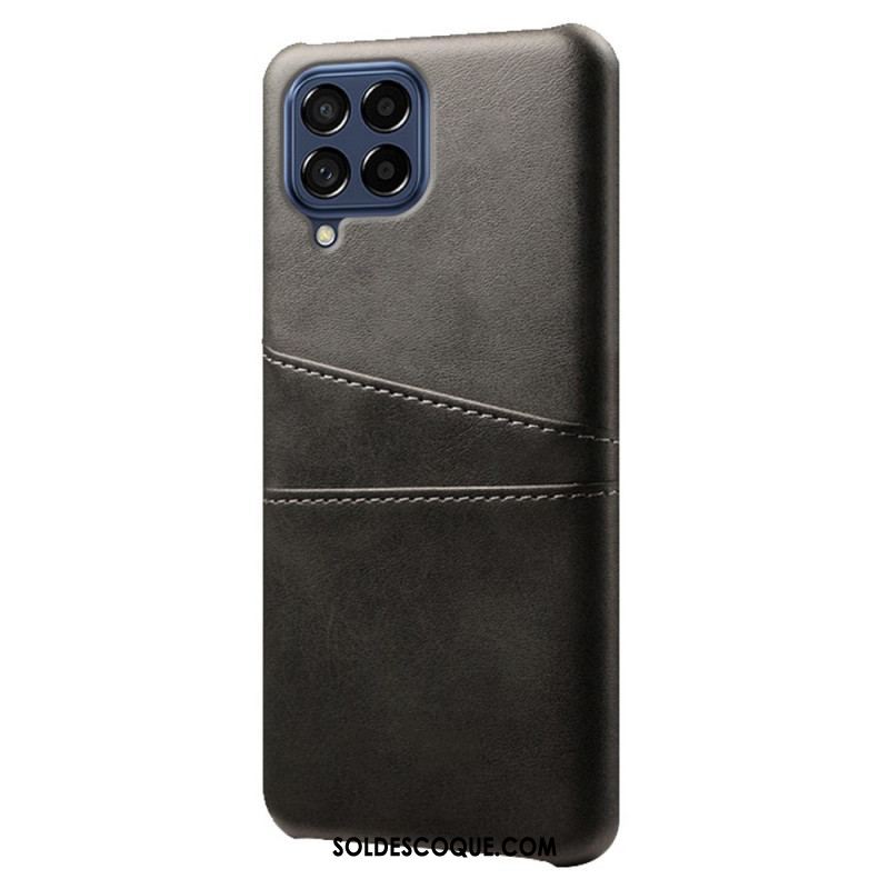 Coque Samsung Galaxy M53 5G Effet Cuir Porte-Cartes