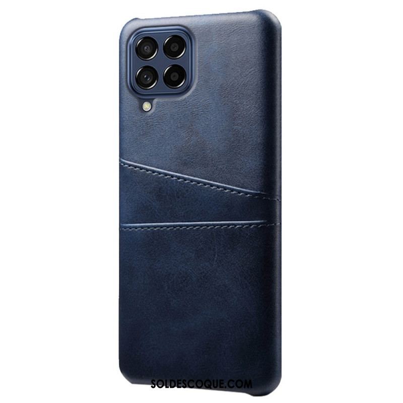 Coque Samsung Galaxy M53 5G Effet Cuir Porte-Cartes