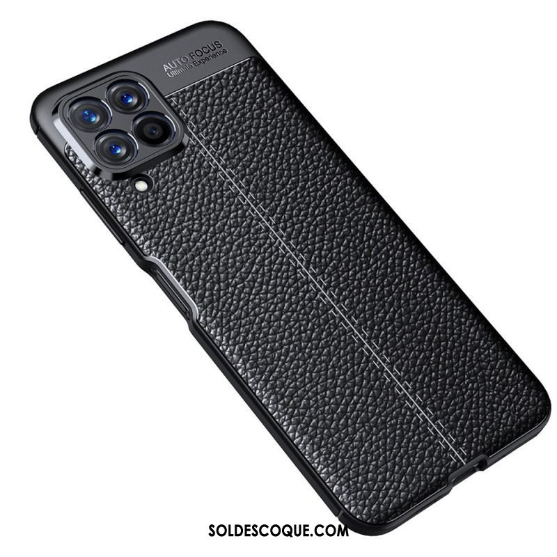 Coque Samsung Galaxy M53 5G Style Cuir Litchi