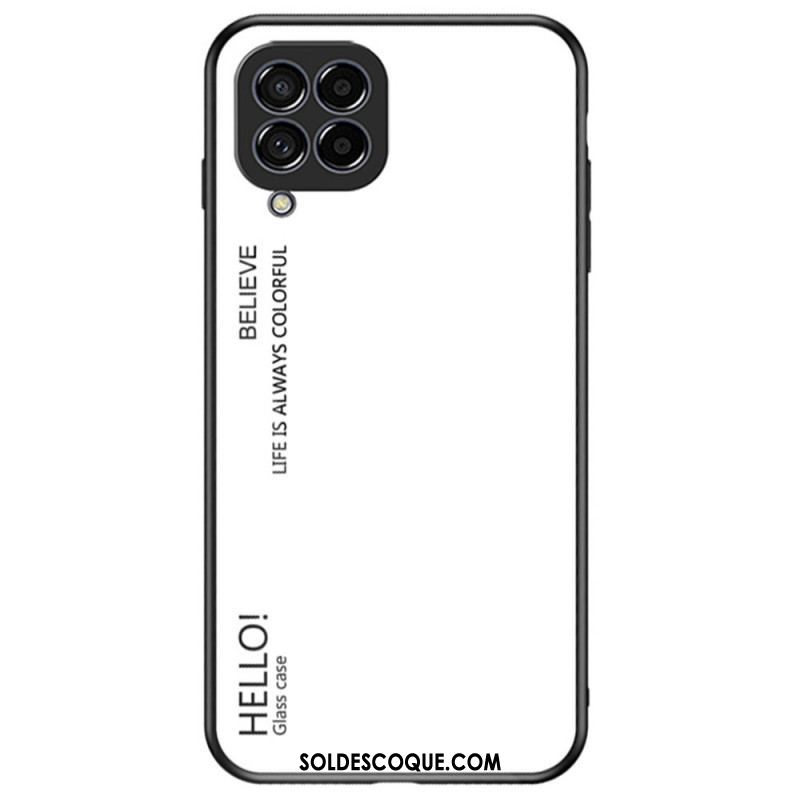 Coque Samsung Galaxy M53 5G Verre Trempé Hello