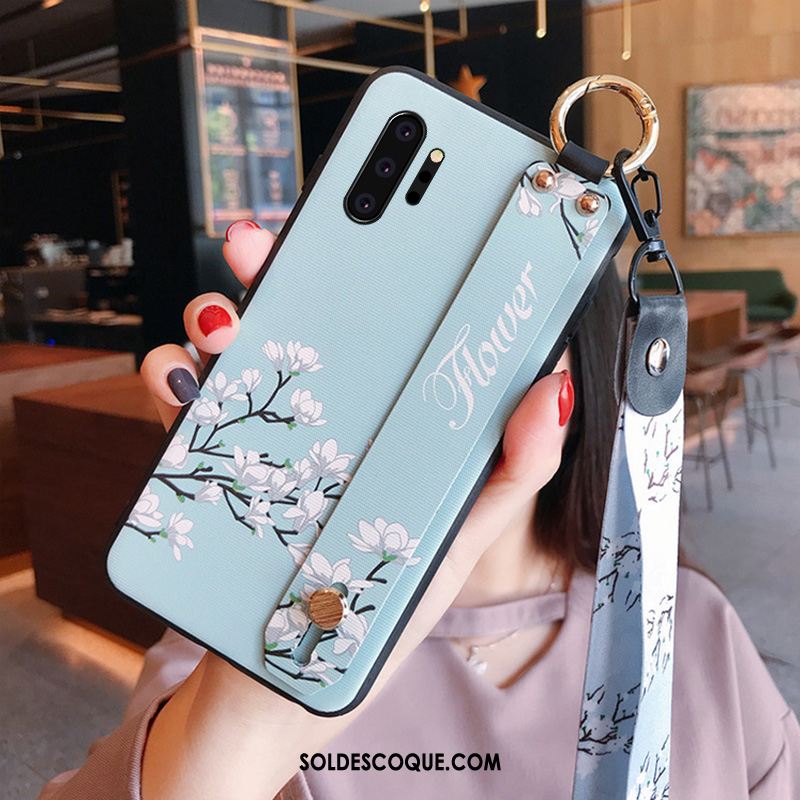 Coque Samsung Galaxy Note 10+ Cou Suspendu Étui Ornements Suspendus Incassable Longue Pas Cher