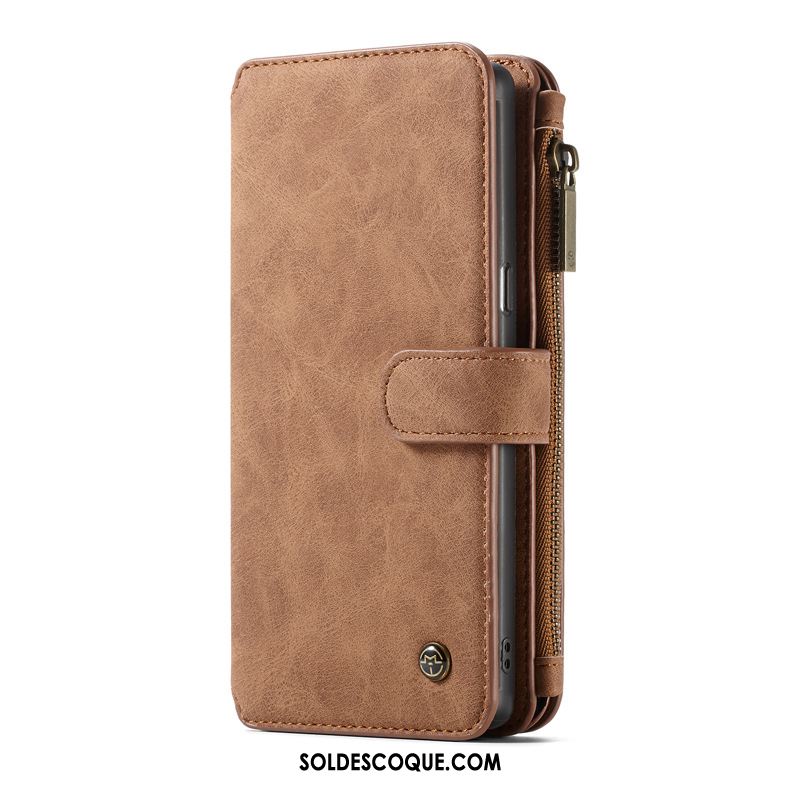 Coque Samsung Galaxy Note 10+ Cuir Véritable Étui En Cuir Étoile Téléphone Portable Soldes