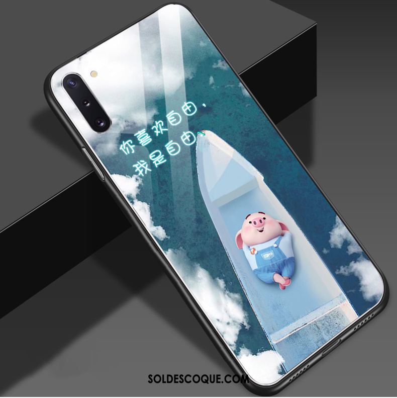 Coque Samsung Galaxy Note 10 Dessin Animé Charmant Verre Petit Tout Compris Soldes