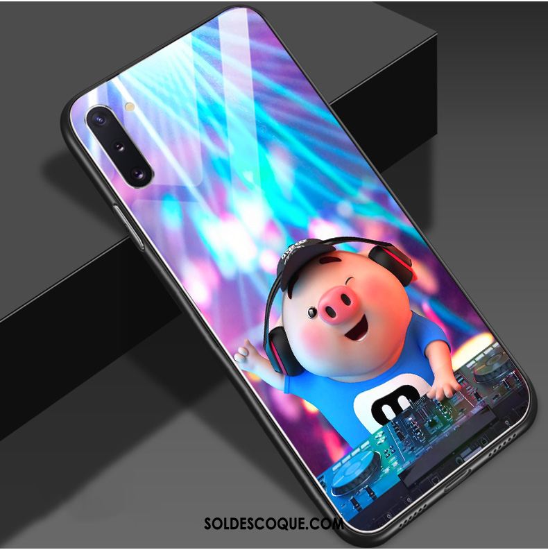 Coque Samsung Galaxy Note 10 Dessin Animé Charmant Verre Petit Tout Compris Soldes