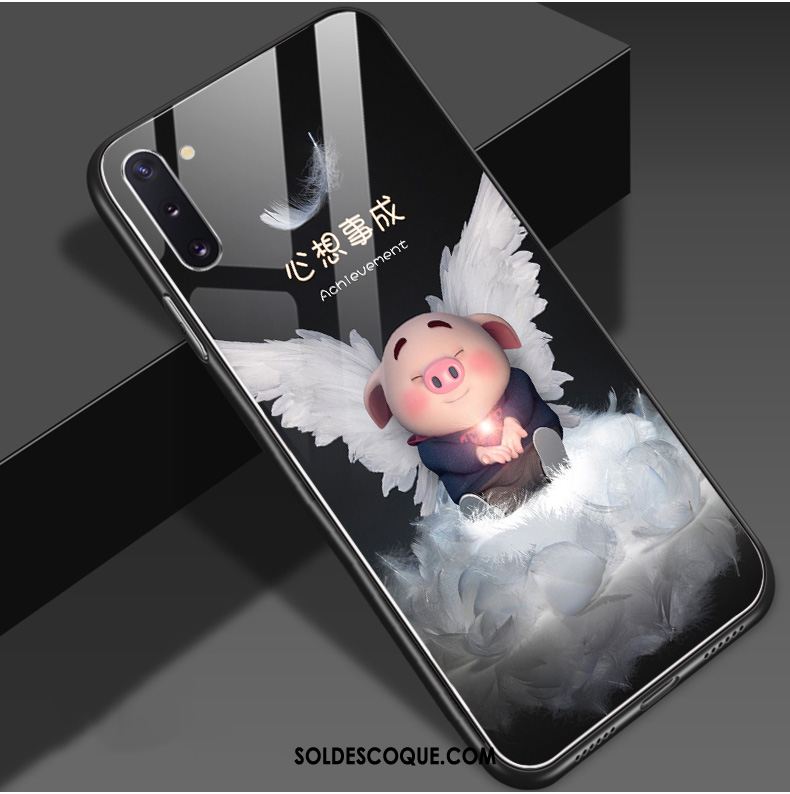 Coque Samsung Galaxy Note 10 Dessin Animé Charmant Verre Petit Tout Compris Soldes