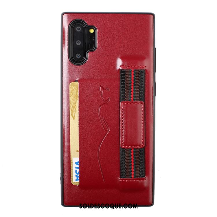 Coque Samsung Galaxy Note 10+ Fluide Doux Téléphone Portable Carte Étoile Étui Housse Pas Cher