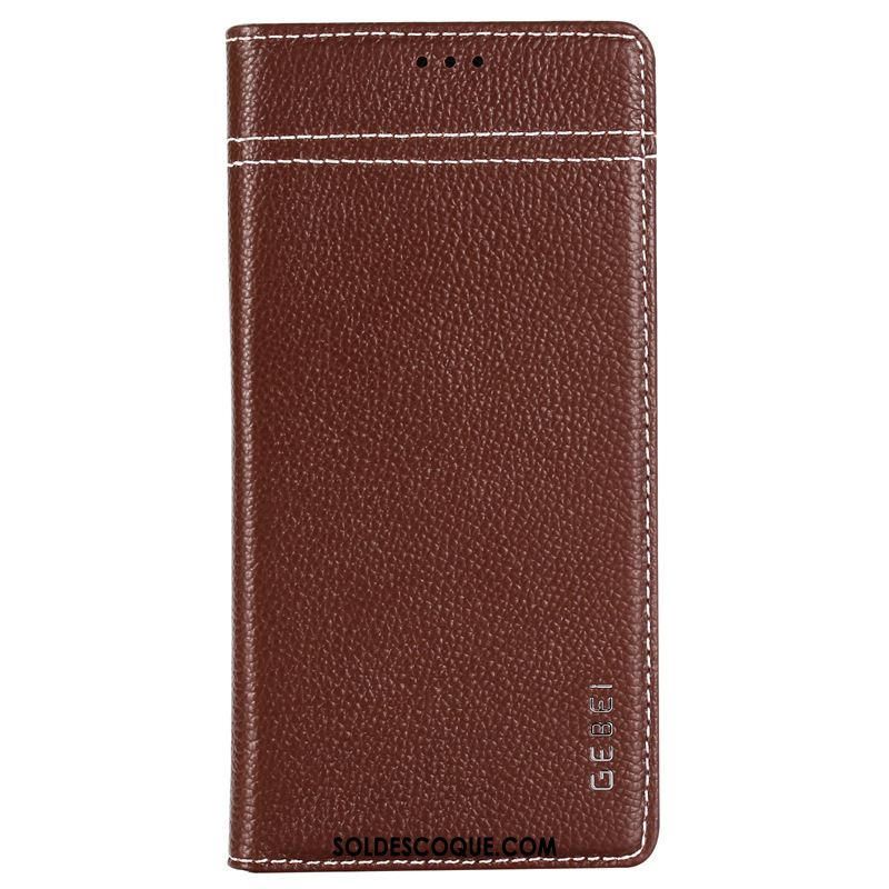 Coque Samsung Galaxy Note 10 Kaki Étui En Cuir Téléphone Portable Étoile En Vente