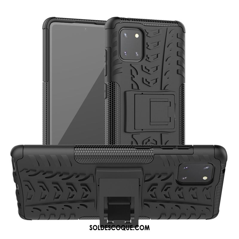 Coque Samsung Galaxy Note 10 Lite Délavé En Daim Téléphone Portable Étoile Tout Compris Tendance Soldes