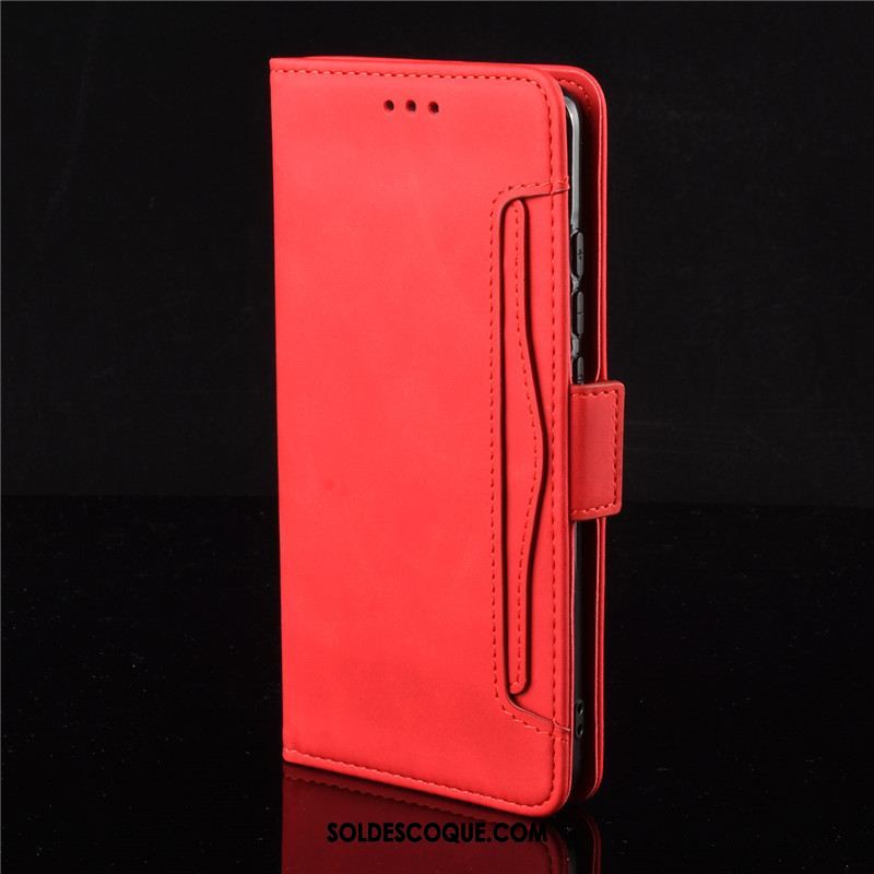 Coque Samsung Galaxy Note 10 Lite Téléphone Portable Portefeuille Rose Protection Étui En Cuir Pas Cher