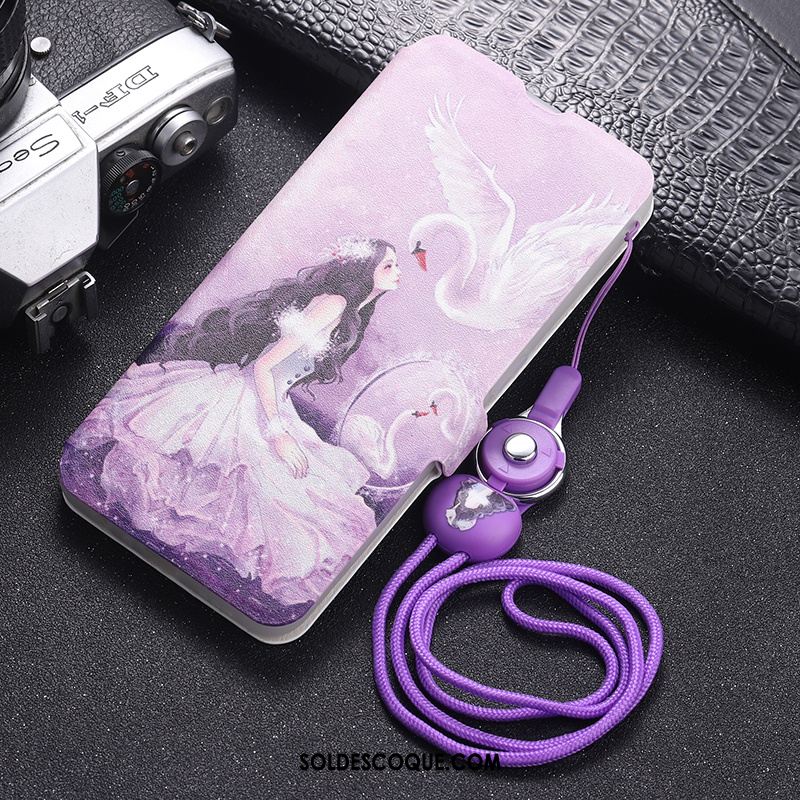 Coque Samsung Galaxy Note 10+ Ornements Suspendus Violet Téléphone Portable Incassable Étui Housse En Vente