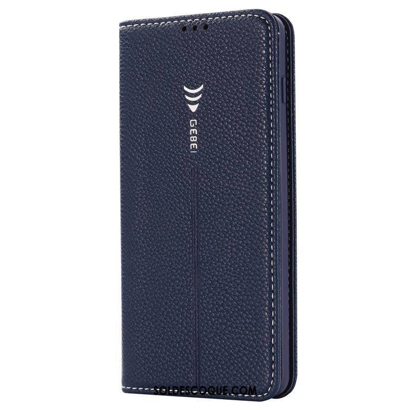 Coque Samsung Galaxy Note 10+ Protection Bleu Étoile Téléphone Portable Étui Housse Soldes