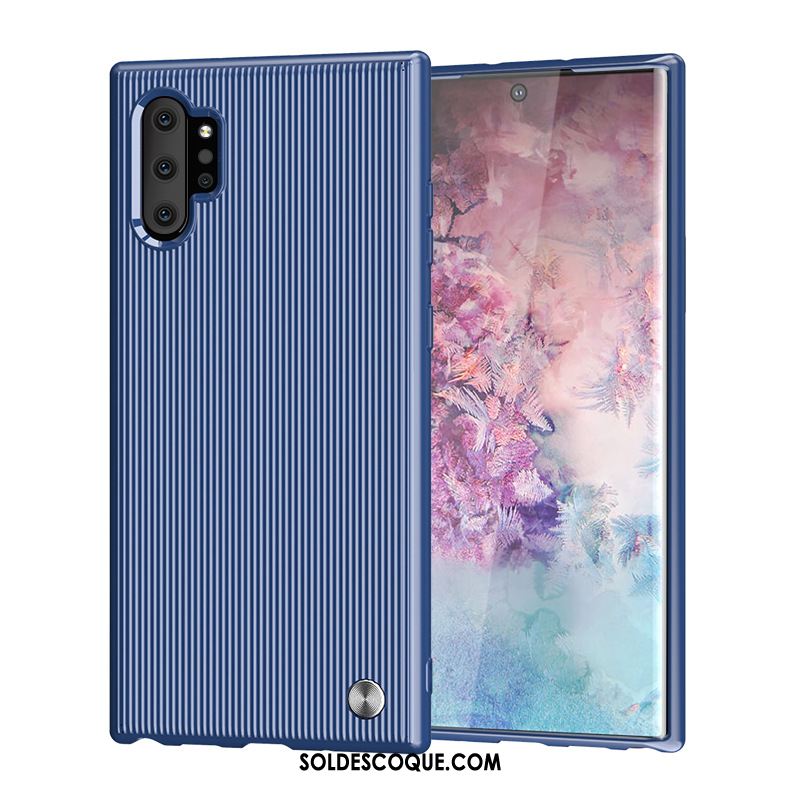 Coque Samsung Galaxy Note 10+ Protection Fluide Doux Silicone Étui Téléphone Portable En Ligne