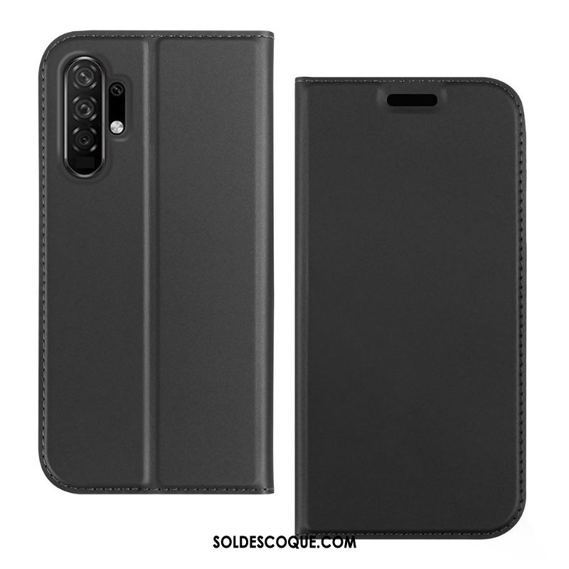 Coque Samsung Galaxy Note 10+ Téléphone Portable Étoile Noir Étui En Cuir Pas Cher