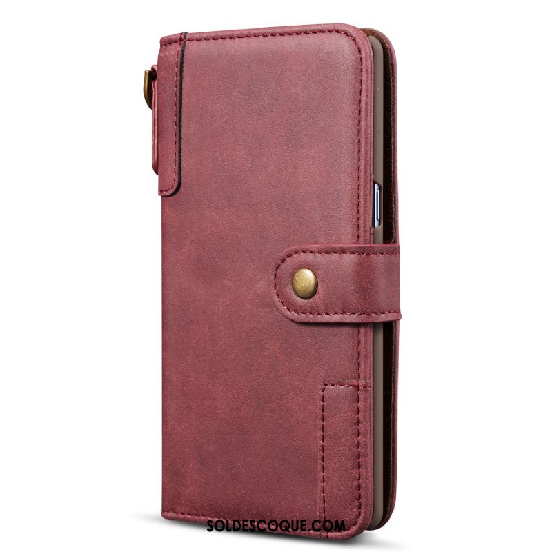 Coque Samsung Galaxy Note 10+ Étoile Étui En Cuir Téléphone Portable France