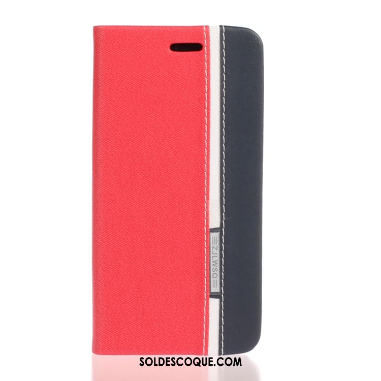 Coque Samsung Galaxy Note 10+ Étui En Cuir Étoile Rouge Protection Téléphone Portable En Ligne