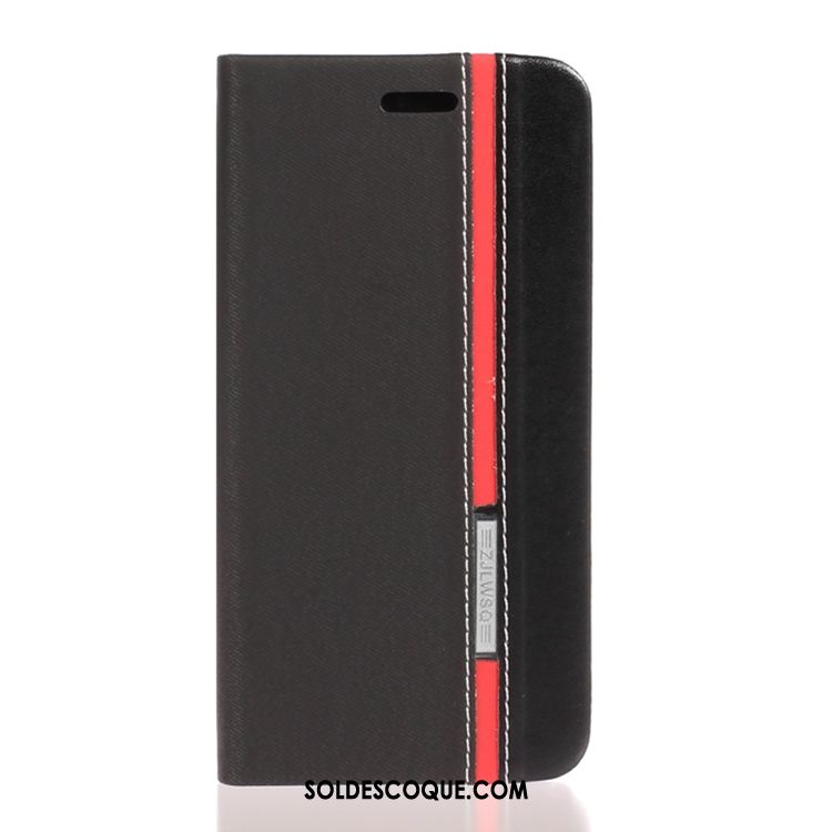 Coque Samsung Galaxy Note 10+ Étui En Cuir Étoile Rouge Protection Téléphone Portable En Ligne