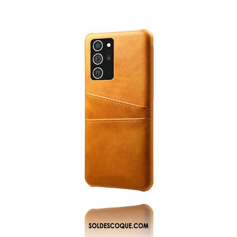 Coque Samsung Galaxy Note 20 Porte Cartes