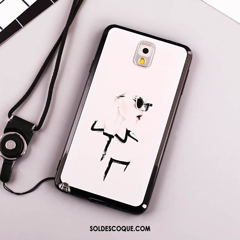 Coque Samsung Galaxy Note 4 Blanc Incassable Protection Silicone Étoile Soldes