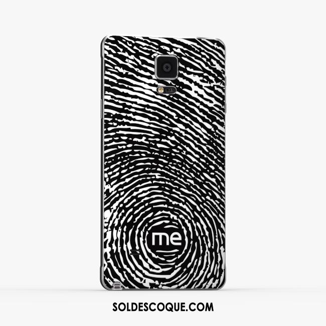 Coque Samsung Galaxy Note 4 Couvercle Arrière Gaufrage Bovins Étoile Téléphone Portable En Ligne