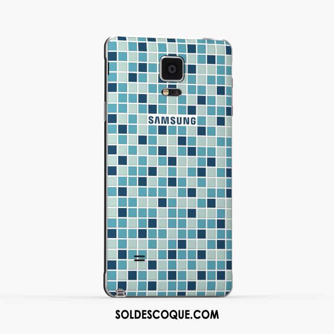 Coque Samsung Galaxy Note 4 Couvercle Arrière Gaufrage Bovins Étoile Téléphone Portable En Ligne