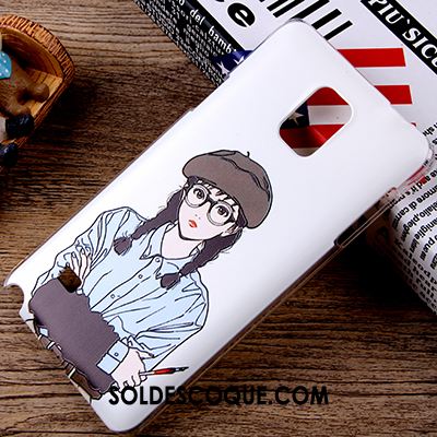 Coque Samsung Galaxy Note 4 Dessin Animé Créatif Étoile Incassable Bleu Housse France