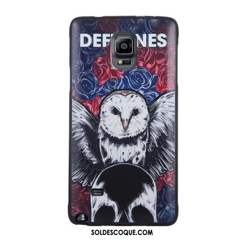 Coque Samsung Galaxy Note 4 Dessin Animé Téléphone Portable Incassable Protection Silicone Pas Cher