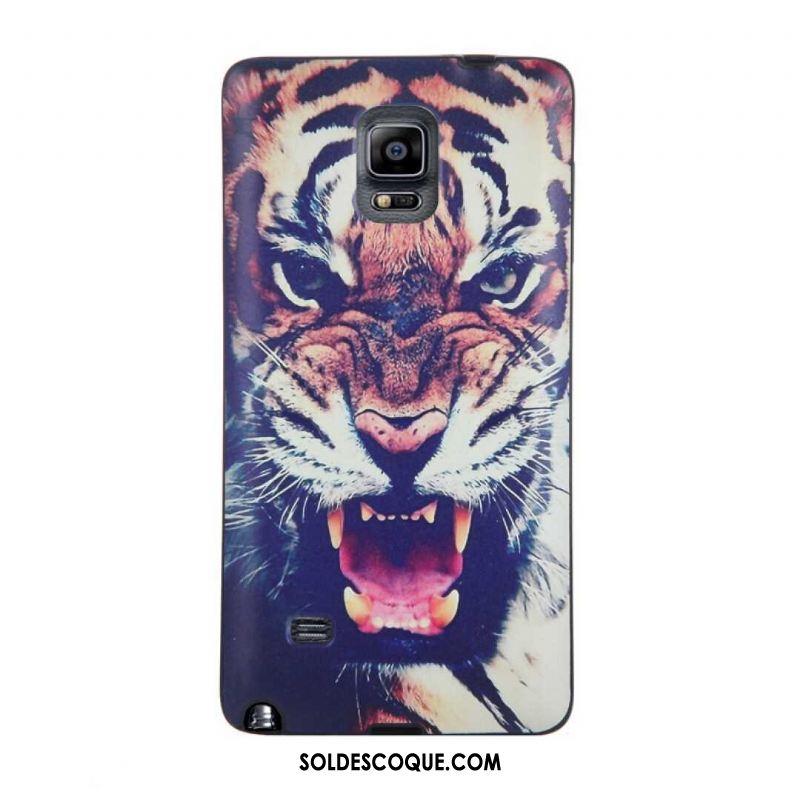 Coque Samsung Galaxy Note 4 Dessin Animé Téléphone Portable Incassable Protection Silicone Pas Cher