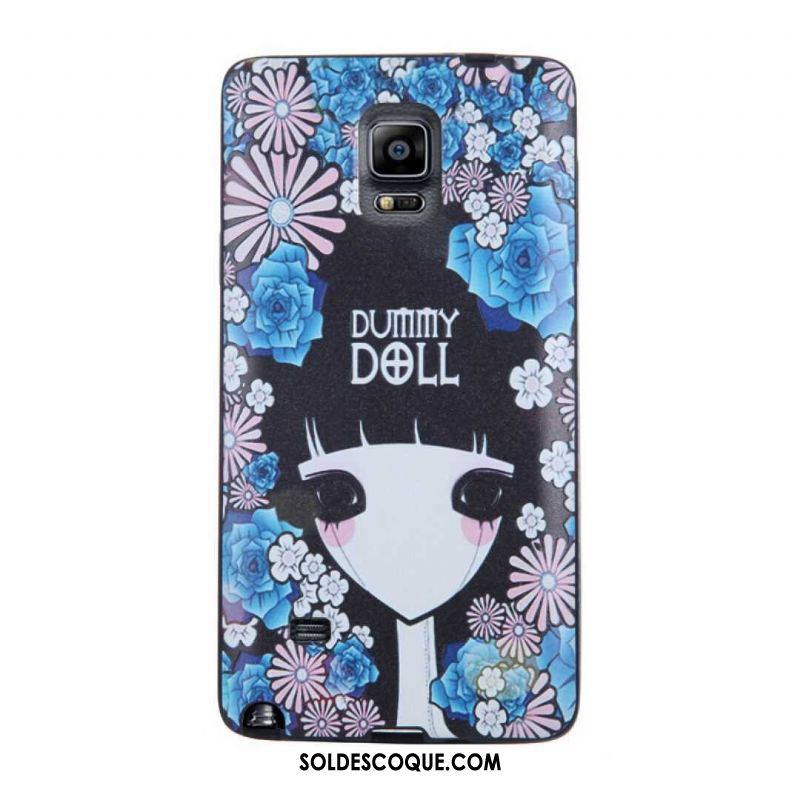 Coque Samsung Galaxy Note 4 Dessin Animé Téléphone Portable Incassable Protection Silicone Pas Cher