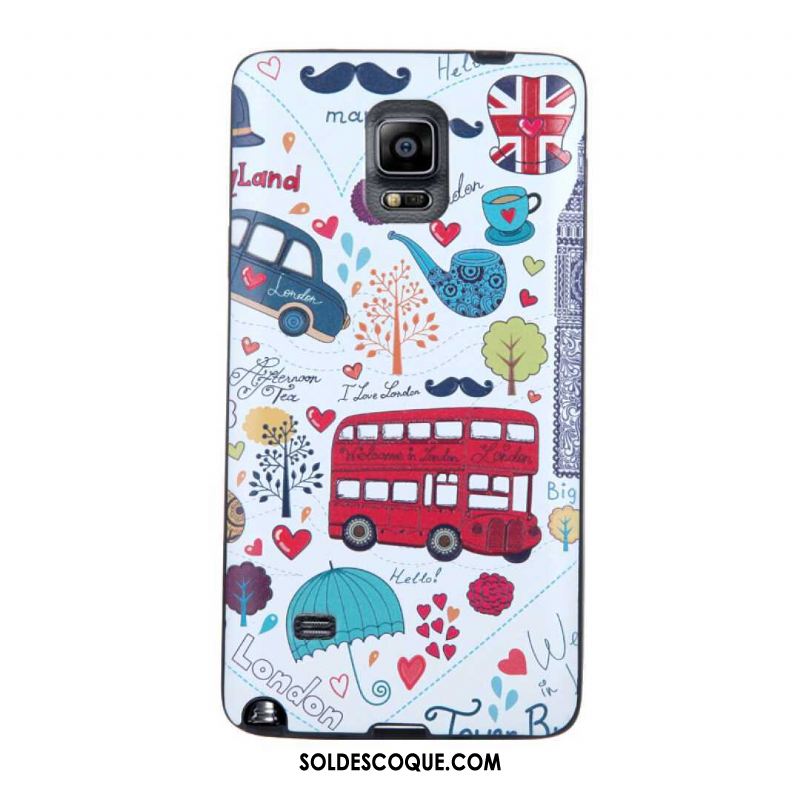 Coque Samsung Galaxy Note 4 Dessin Animé Téléphone Portable Incassable Protection Silicone Pas Cher