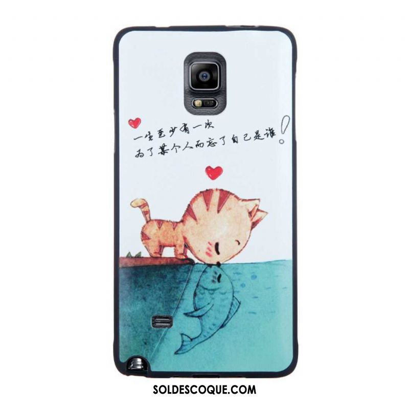 Coque Samsung Galaxy Note 4 Dessin Animé Téléphone Portable Incassable Protection Silicone Pas Cher