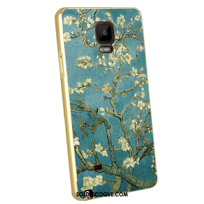 Coque Samsung Galaxy Note 4 Métal Protection Étui Placage Étoile Soldes