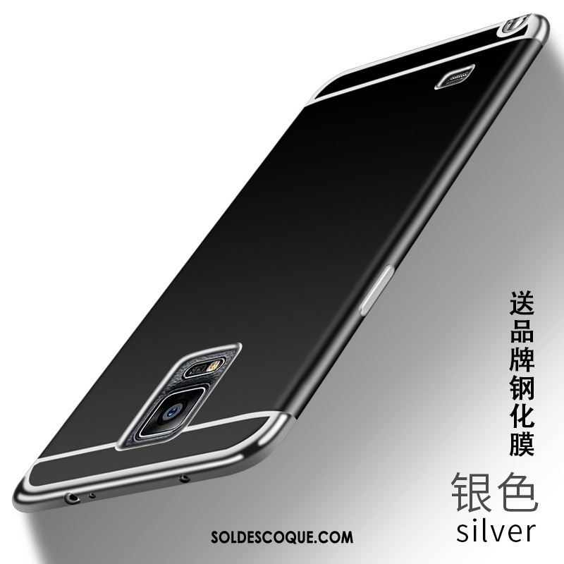 Coque Samsung Galaxy Note 4 Protection Bleu Téléphone Portable Fluide Doux Support France