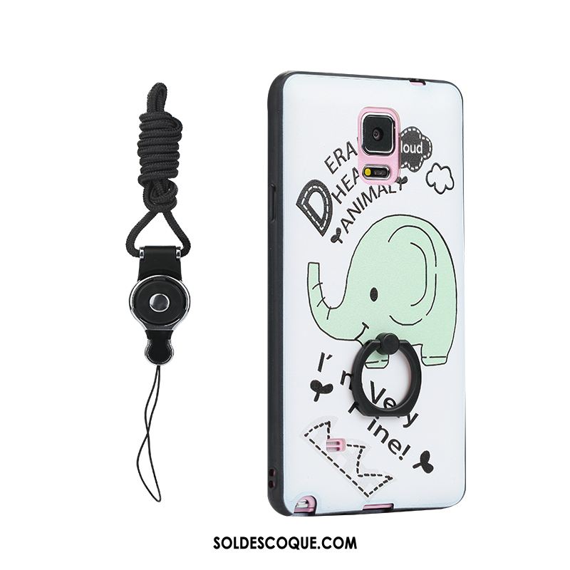 Coque Samsung Galaxy Note 4 Protection Téléphone Portable Incassable Gaufrage Tendance Soldes