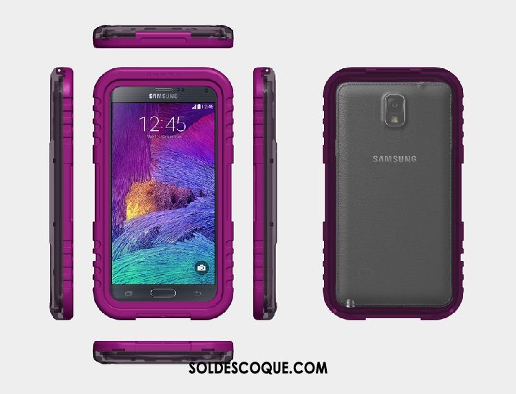 Coque Samsung Galaxy Note 4 Rouge Protection Étui Téléphone Portable Étoile En Ligne